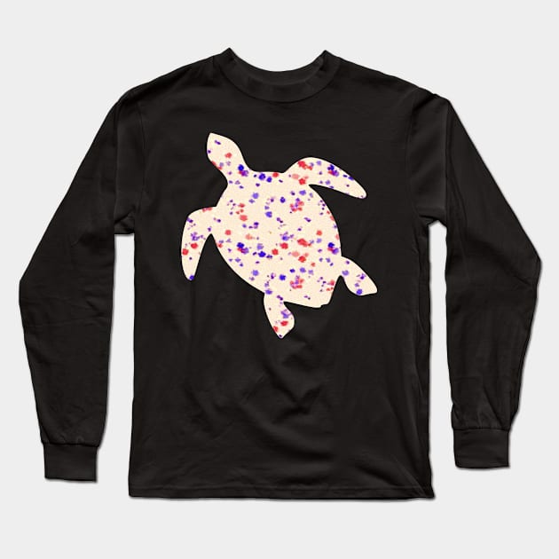 Home Turtle Long Sleeve T-Shirt by MarieStar